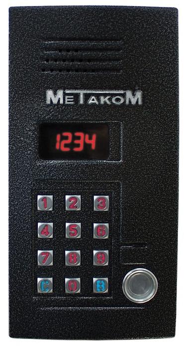 кнопка вызова: Устанавливаем домофоны На фото Домофонный вызывной блок METAKOM — 2