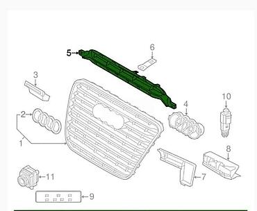 b3 dimenzije: NOSAC MASKE ZA AUDI A8 - 4H0853692 | Nosac branika za Audi A8 S8 D4 — 3