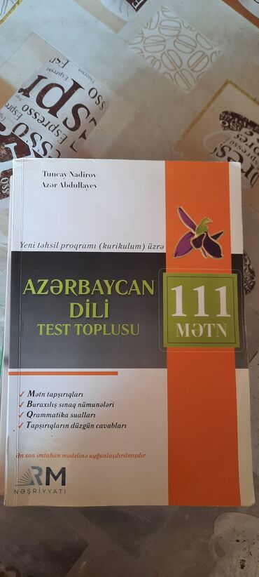 azərbaycan dili test toplusu 2023 pdf: Azerbaycan dili rm nesriyyat metn, test kitabi 2023 ici temizdir