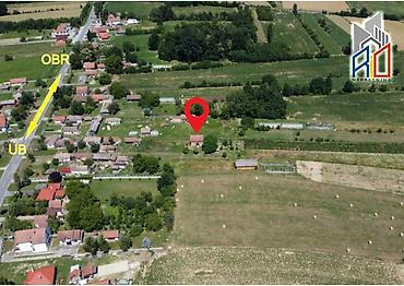 seoske kuce mrcajevci: Na prodaju kuća u Crvenoj Jabuci kod Uba površine 100m2 površina placa — 5