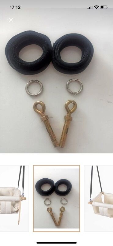 Yelləncəklər: İşlənmiş, Oturacaq-yelləncək, Zontiksiz, Taxta — 4