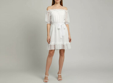 sukienki sklep online tanio plus size: Sukienka damska, rozmiar S