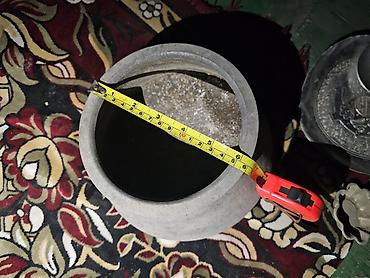 qedimi qazan: Qazan, rəng - Boz, Alüminium, 18 sm — 2