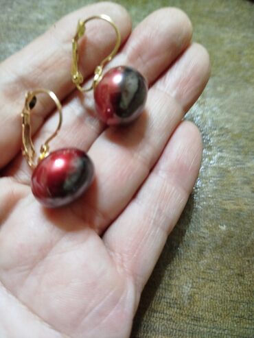 Серьги: Серьги, Женские, Вставка: Жемчуг, Новый — 1