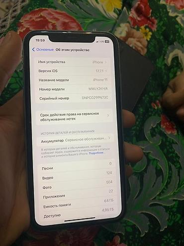 Apple iPhone: IPhone 11, 64 ГБ, Зеленый, Чехол, 72 % — 2