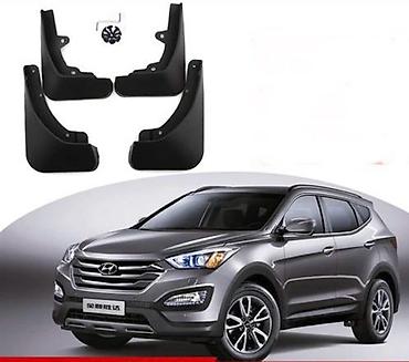 Комплект брызговиков для Hyundai Santa Fe (поколение с изображений)