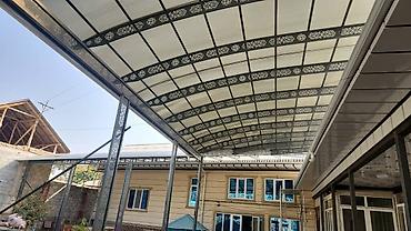 Перголы: Кованые навесы и pergola-конструкции с декоративными панелями - — 2
