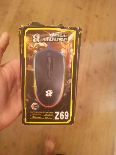 Ноутбуки: Optical Mouse Z69 – simli kompüter siçanı Xüsusiyyətlər: - Optik