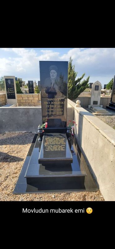 Başqa xidmətlər: Mərmər qranit məzar daşı abidələrin sifarişi çatdırılması — 7