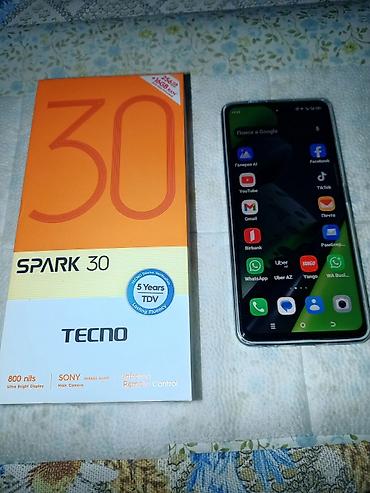 tecno camon 30 premier: Tecno Spark 30, 256 GB, rəng - Qara — 2