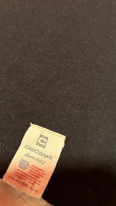 dsquared2 sorc: Crna pamucna majica sa srebrnim printom, vel M — 4