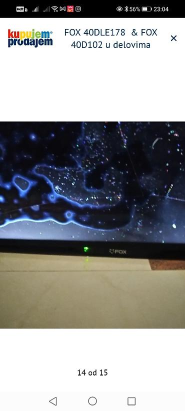 Aksesoari za TV i video: FOX 40DLE178 i FOX 40D102 – delovi za televizore (40") Dostupne — 15