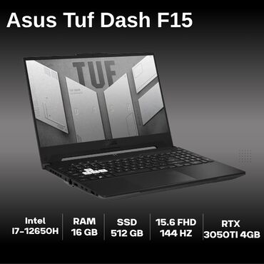 i̇pone 6: İşlənmiş ASUS TUF Gaming, 15.6 ", Intel Core i5, 512 GB, Ünvandan götürmə, Pulsuz çatdırılma