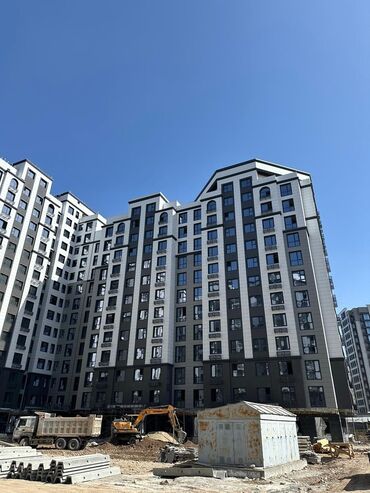 1 комната, 53 м², Элитка, 7 этаж, ПСО (под самоотделку)
