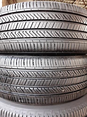 hankook: Шины, 205/65/16 2шт. Корея, лето, резина привозная, состояние — 2