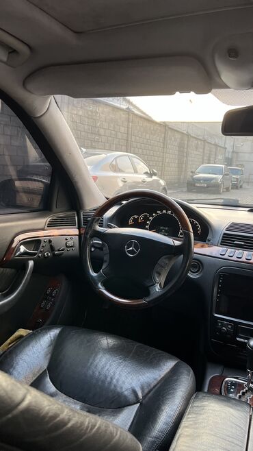 Mercedes-Benz: Mercedes-Benz S-Class: 2000 г., 5 л, Автомат, Бензин, Седан — 11