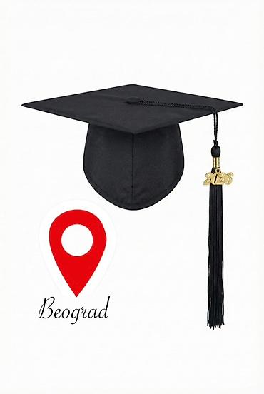 nosiljka za flase: Diplomska kapa Beograd — 3