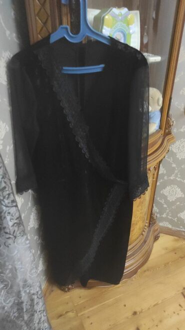 Dəstlər, kostyumlar: Qadın geyim dəsti – 4 məhsul 1) Cins ətək - Tünd mavi denim - Ön — 25