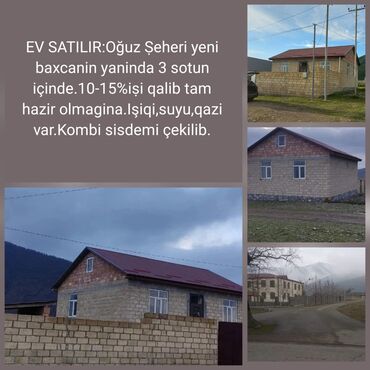 Həyət evləri və villaların satışı: 3 otaqlı, 90 kv. m, Orta təmir