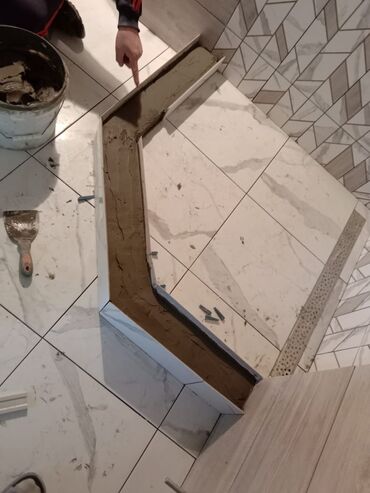 Укладка плитки: Подготовка стен для укладки, Подготовка стен для грунтовки, Резка плитки | Керамогранитая плитка, Мозаичная плитка | Вертикальная укладка, Горизонтальная укладка, Раскладка в разбежку Больше 6 лет опыта at lalafo.kg — 11 Укладка плитки: Подготовка стен для укладки, Подготовка стен для грунтовки, Резка плитки | Керамогранитая плитка, Мозаичная плитка | Вертикальная укладка, Горизонтальная укладка, Раскладка в разбежку Больше 6 лет опыта — 11
