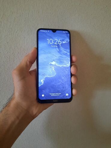 redmi tablet: Redmi Note 8, 64 GB, rəng - Göy, Barmaq izi