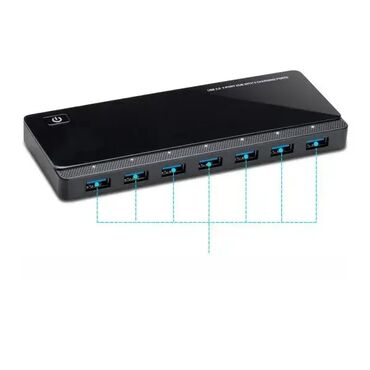 aparat za masazu sa strujom: Brand: TP-Link Model: USB HUB 7 port UH720 USB 3.0 5V/2.4A Cena: 4.610