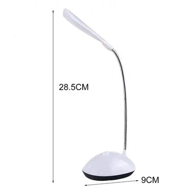 Rasveta: Cena 580 din Fleksibilna LED stona lampa na baterije 3x1.5V AAA — 9