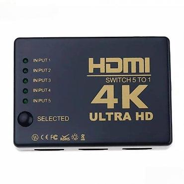 HDMI SWITCH SPLITTER HUB SA 5PORTA 4K | Filip - 06******** Poziv