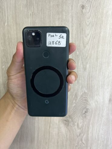 чехол google pixel 3: Google Pixel 5A 5G, 128 ГБ, түсү - Кара