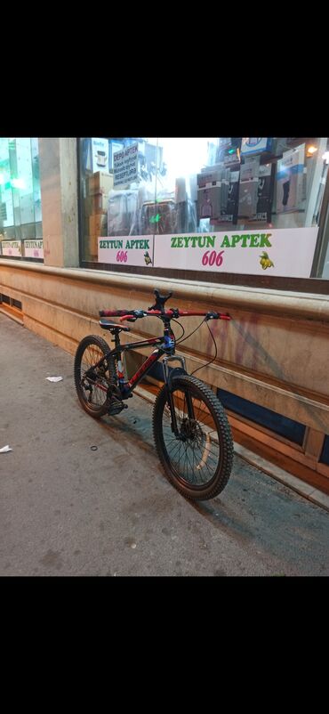 İşlənmiş Dağ velosipedi 24", sürətlərin sayı: 27, Ünvandan götürmə