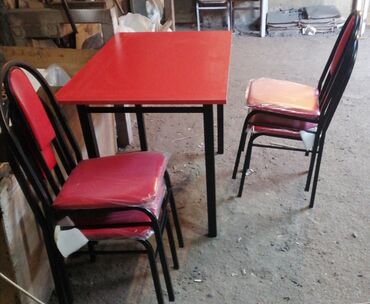 Bağ, çöl masa və oturacaq dəstləri: Kuxna üçün stol stul dəstinin sexdən birbaşa satışı var modellər — 30