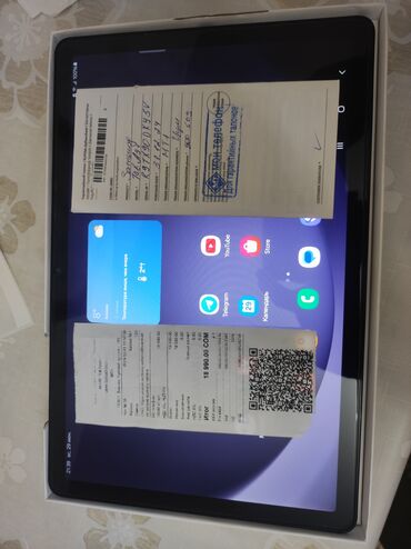 оперативная память ddr5: Планшет, Samsung, память 128 ГБ, 11" - 12", 5G, Б/у, Классический цвет - Серебристый