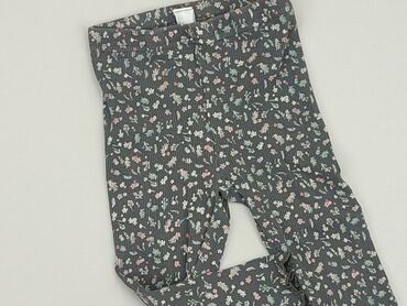 legginsy jeansowe dla dziewczynki: Leggings, Topomini, 12-18 months, condition - Very good