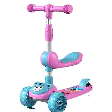 детские кресла для машины: Scooter YENI isiqli
Açılıb yığılır
Oturub sürmək olur — 3