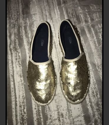 zara zlatne sandale: Espadrilles, Desigual, 38.5