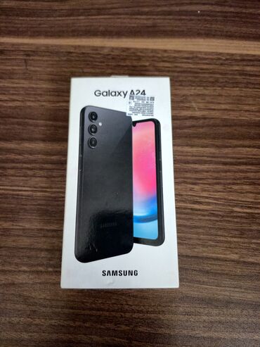 Samsung: Samsung Galaxy A24 4G, 128 GB, rəng - Qara, İki sim kartlı
