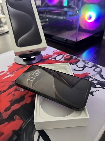 iphone 13 pro max бу: IPhone 15 Pro, Б/у, 256 ГБ, Черный, Защитное стекло, Коробка, 78 % — 1