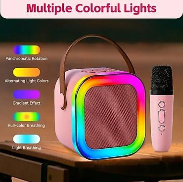 mikrofon qiymetleri: • SİFARİŞLƏ GƏTİRİLİR 🛍️ • Portativ Karaoke Dinamik Seti – HD Stereo — 2