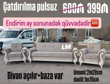 İnformatika: Yeni, Divan, 2 kreslo, Divan