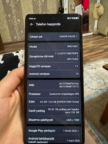 asus rog phone: Honor X9a, 128 GB — 2