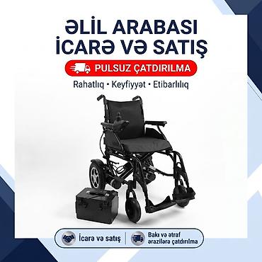 tibbi məhsullar: Elektrikli əlil arabası – icarə və satış Xüsusiyyətlər: - Elektriklə — 1