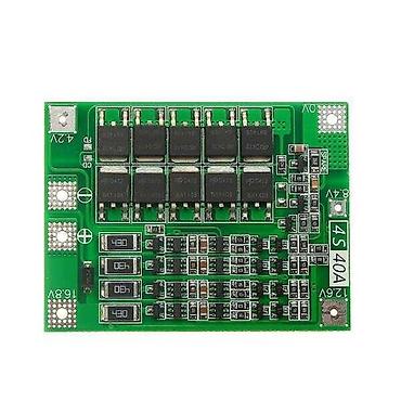 phone 4s: BMS Modul 4S 40A Li‑Po Batareya Balans Şarj Dövrəsi 4 ədəd 18650 — 1