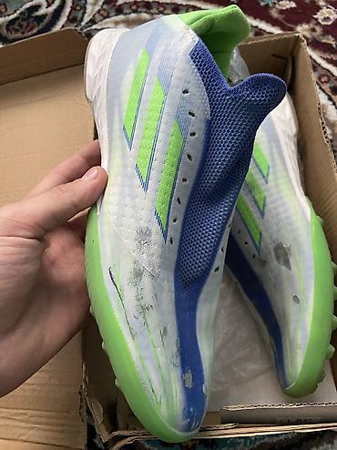 бутсу: Футбольные сороконожки adidas Adizero X. Лёгкая модель для игры на — 1