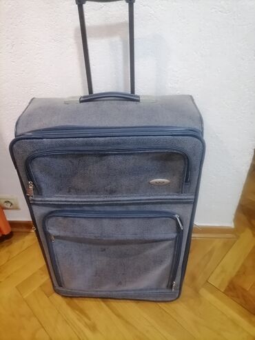 ručka za kofer: Medium suitcase, color - Blue