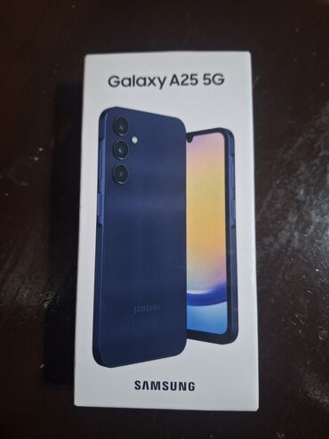 Samsung: Samsung Galaxy A25, 128 GB, rəng - Göy, İki sim kartlı