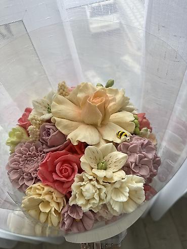 Съедобные букеты: 🌸 СЪЕДОБНЫЕ РЕАЛИСТИЧНЫЕ ЦВЕТЫ ИЗ ЗЕФИРА Нежные букеты и композиции — 9
