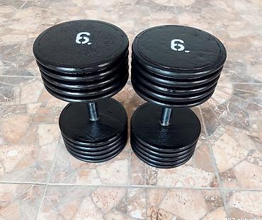 Ştanqlar və ştanq diskləri: Ştanq, Çəki: 10 kq, Yeni — 22