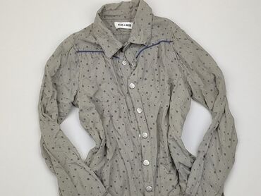 koszula dziewczęca 146: Shirt 10 years, condition - Satisfying, pattern - Stars, color - Grey