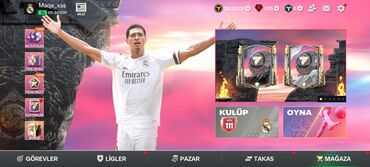 Digər oyun və konsollar: FC Mobile oyun hesabı Real Madrid komandası ilə birlikdə təklif