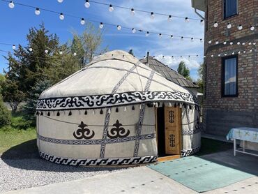 Аренда юрт: Аренда юрты, Каркас Деревянный, 75 баш, Казан, Посуда, Самовар — 4